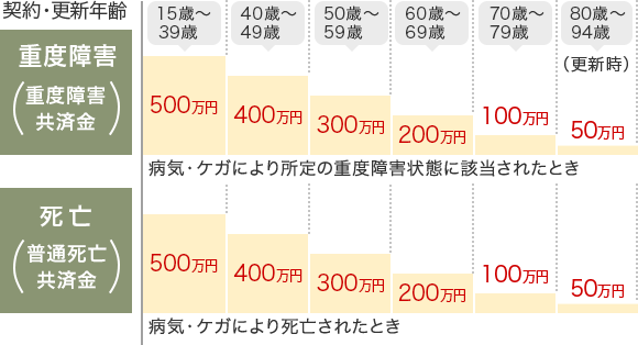 ライフエイド 保障内容