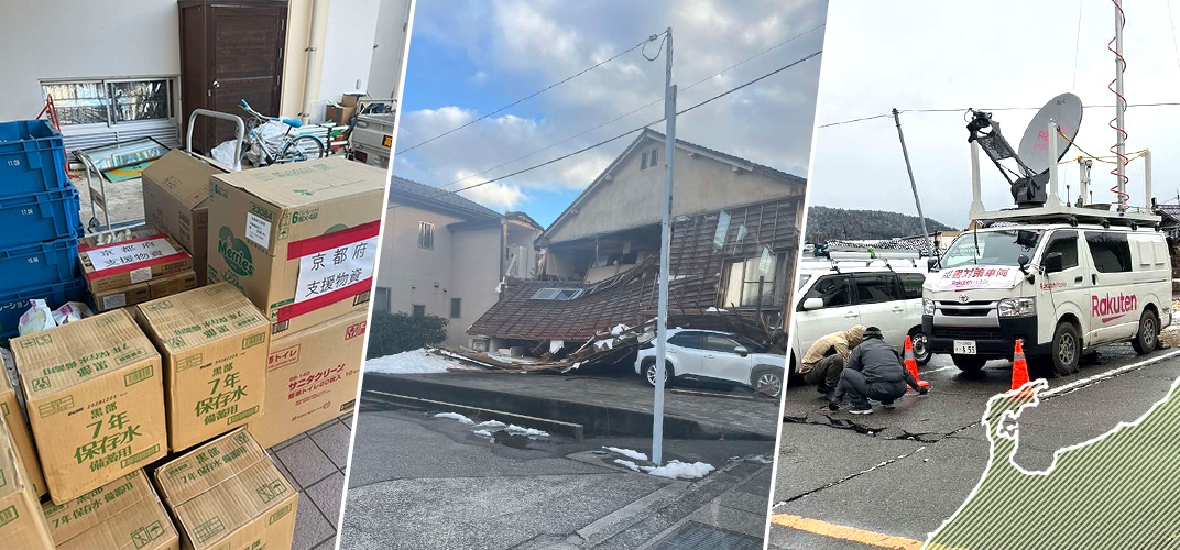 楽天グループ社員に聞く　能登半島地震を体験した「その日、その後」【中編】ライフラインを失うとどうなる？大地震後の実情と今後の備え